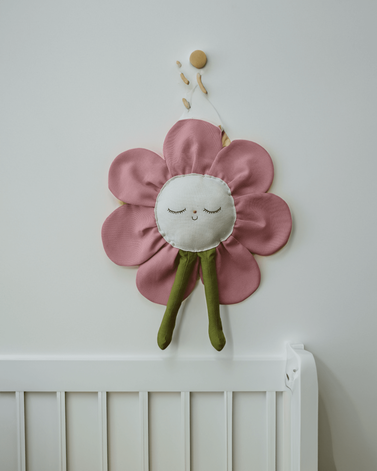 Sevimli Pembe Papatya Çiçek Uyku Arkadaşı - Görsel 2