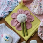 Sevimli Pembe Papatya Çiçek Uyku Arkadaşı