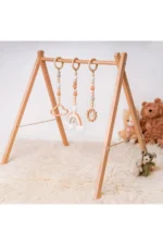 Ahşap Aktivite Merkezi - Bebek Oyun Alanı Egzersiz Aleti