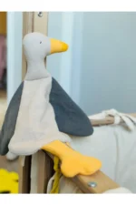 Müslin Ördek Uyku Arkadaşı, %100 organik pamuktan üretilmiş, doğal ve sağlıklı uyku arkadaşı.